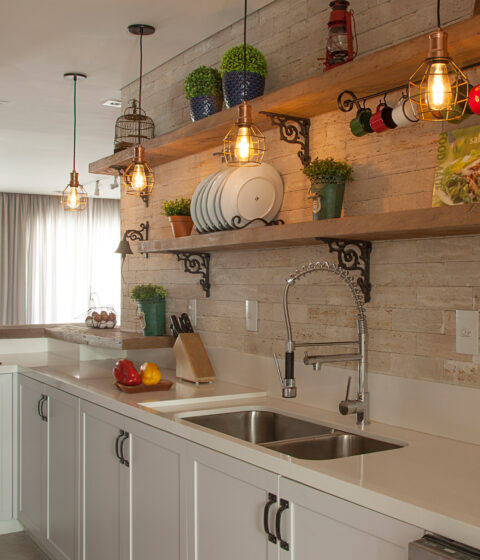 Apartamento Decoração Rústica