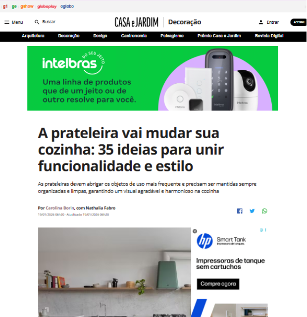 A prateleira vai mudar sua cozinha: 35 ideias para unir funcionalidade e estilo